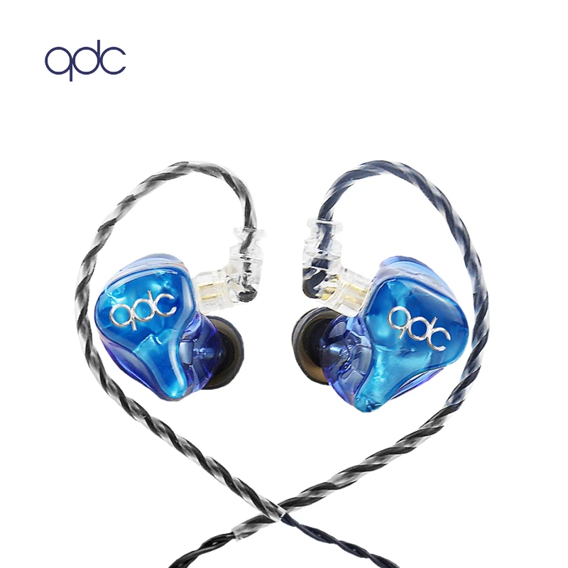 QDC Neptune Full Frequency Dynamic In-ear Earphone HIFI Noise Cancellation  Monitor Earphone With Datachable Cable
