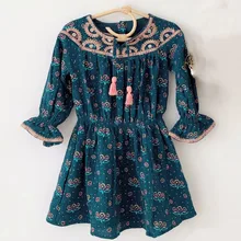 ; Новинка г.; свитер с вышивкой во французском, европейском и американском стиле для маленьких девочек