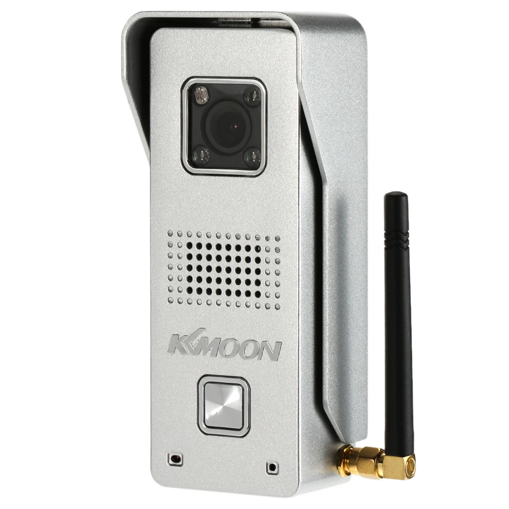 KKmoon 0.3MP Беспроводной Wi-Fi телефон двери визуальный домофон дверной звонок Поддержка Запись снимка разблокировка Блокировка времени задержка точка доступа P2P
