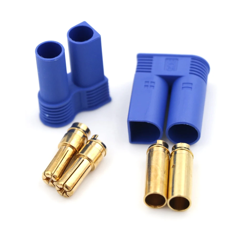 6 Paia Di Connettori A Proiettile Maschio/Femmina 6,0 Mm Placcati Oro - Per ESC Motore Batterie RC Modellismo