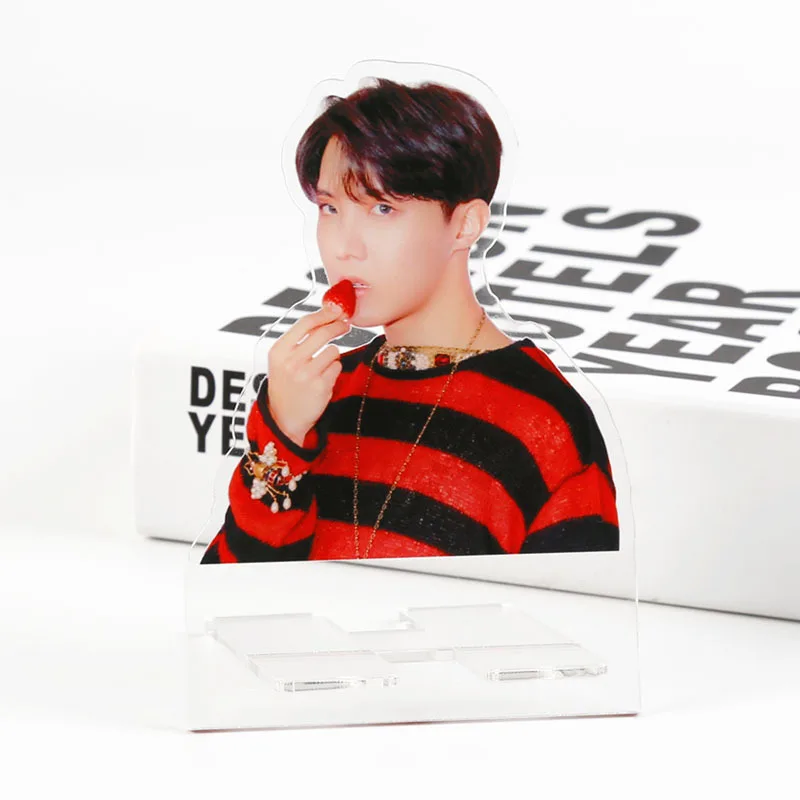 Kpop акриловая подставка Bangtan для мальчиков акриловая Звезда Настольная подставка доска картина прозрачная автомобильная подставка доска Декор
