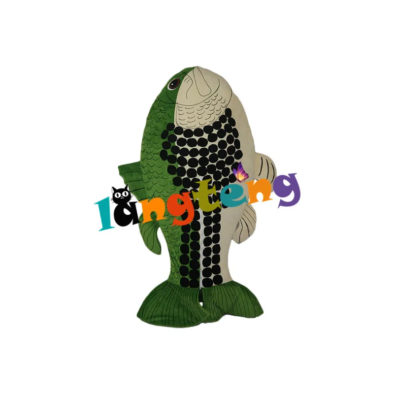 

842 костюмы для косплея рыбы и лосося, праздничное животное, мультяшный персонаж