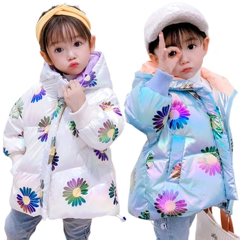 

Baby Girls 2020 Fashion Autumn Winter Jacket White Duck Down Coat Outerwear Kids Waterproof Casual Hooded Children's Clothes