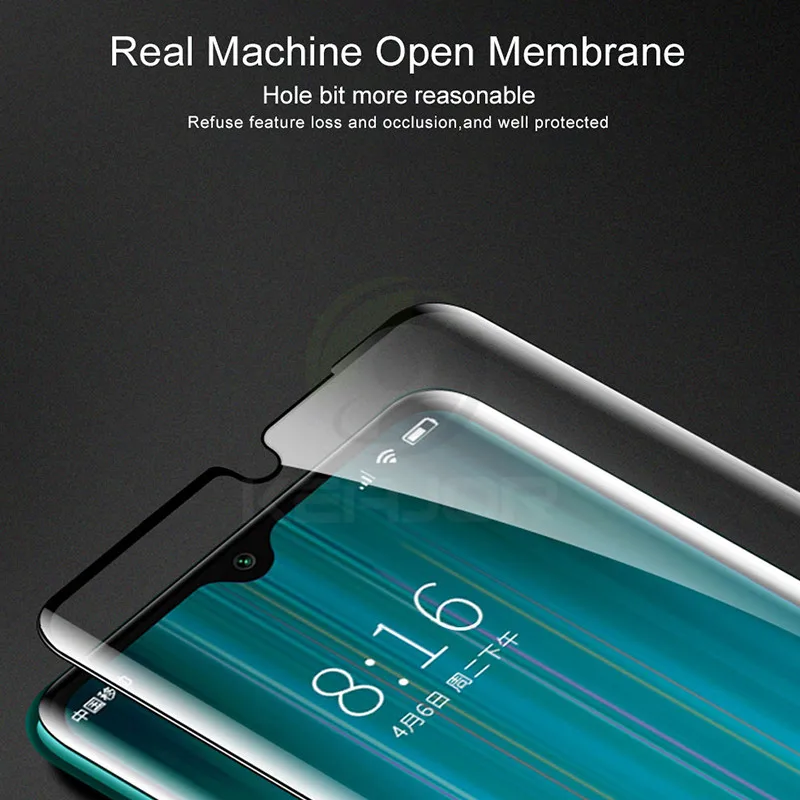 Закаленное стекло Keajor для Xiaomi полностью закрывающее защиты экрана от царапин
