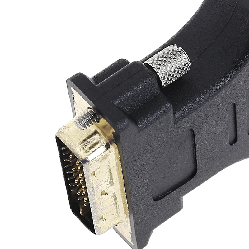 DVI-I 24+ 1 Pin Мужской до 24+ 5 Pin Женский позолоченный адаптер монитор разъем Прямая поставка поддержка