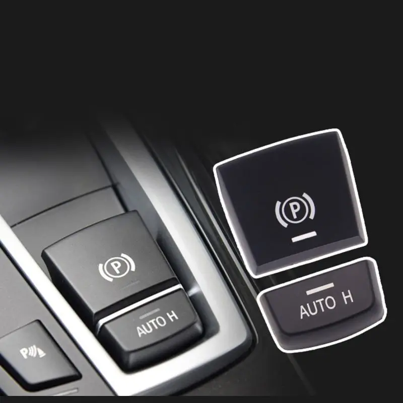Автомобильный парковочный ручной тормоз P кнопка переключатель крышки для BMW 5 7 F01 F02 F07 F10