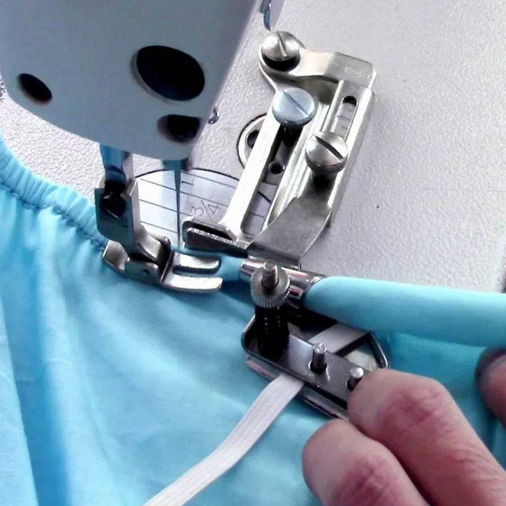 1Pc612MMHemmingFolderToolsUniversalRubberStringElasticBand