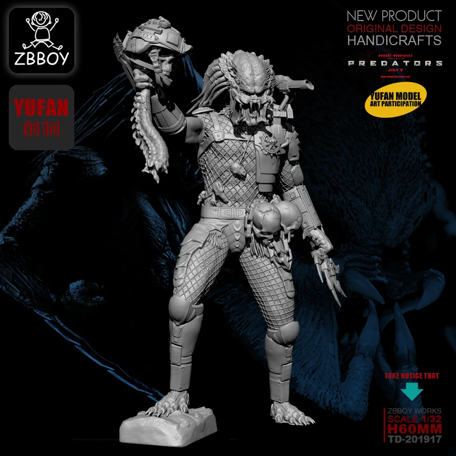 

1/32 Resin Kits Resin soldier Model self-assembled TD-201917