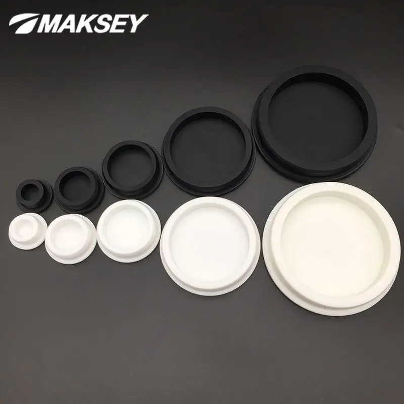 MAKSEY, силиконовая труба, Мужская крышка, НПВХ, Заглушка для водопровода, Расточная крышка, отверстие для резервуара для воды, Трубчатый Адаптер, пробки 95 100 105 110 мм