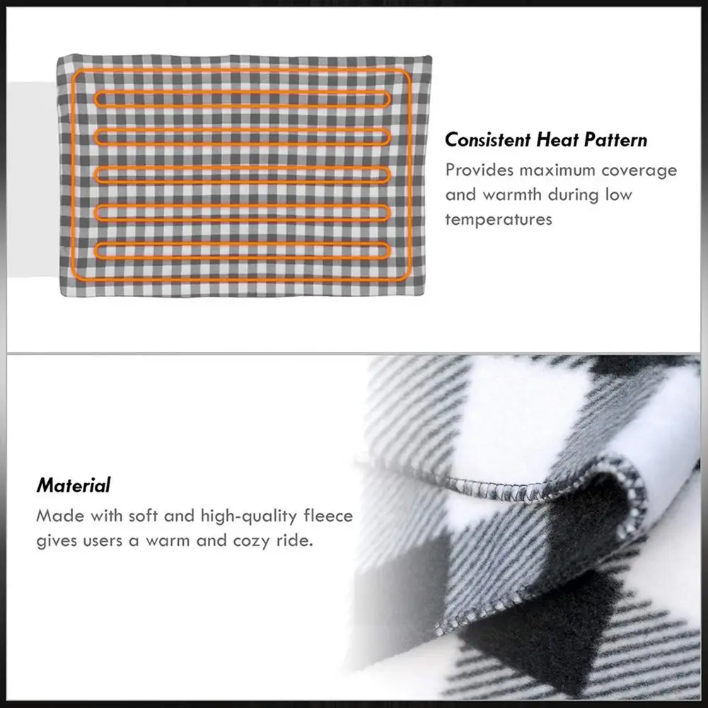 Car Heated Blanket 12V For RV SUV Truck