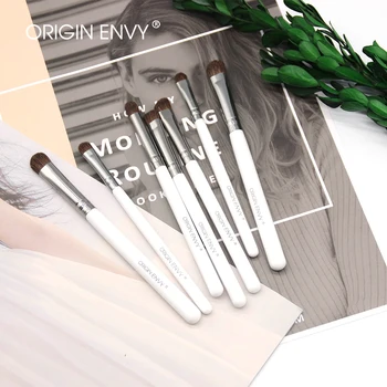 

ORIGIN ENVY 7pcs Eye Shadow Wooden Handle Makeup Eye Shadow brow Makeup Brushes Beauty Tools New Special counter Cosmetics