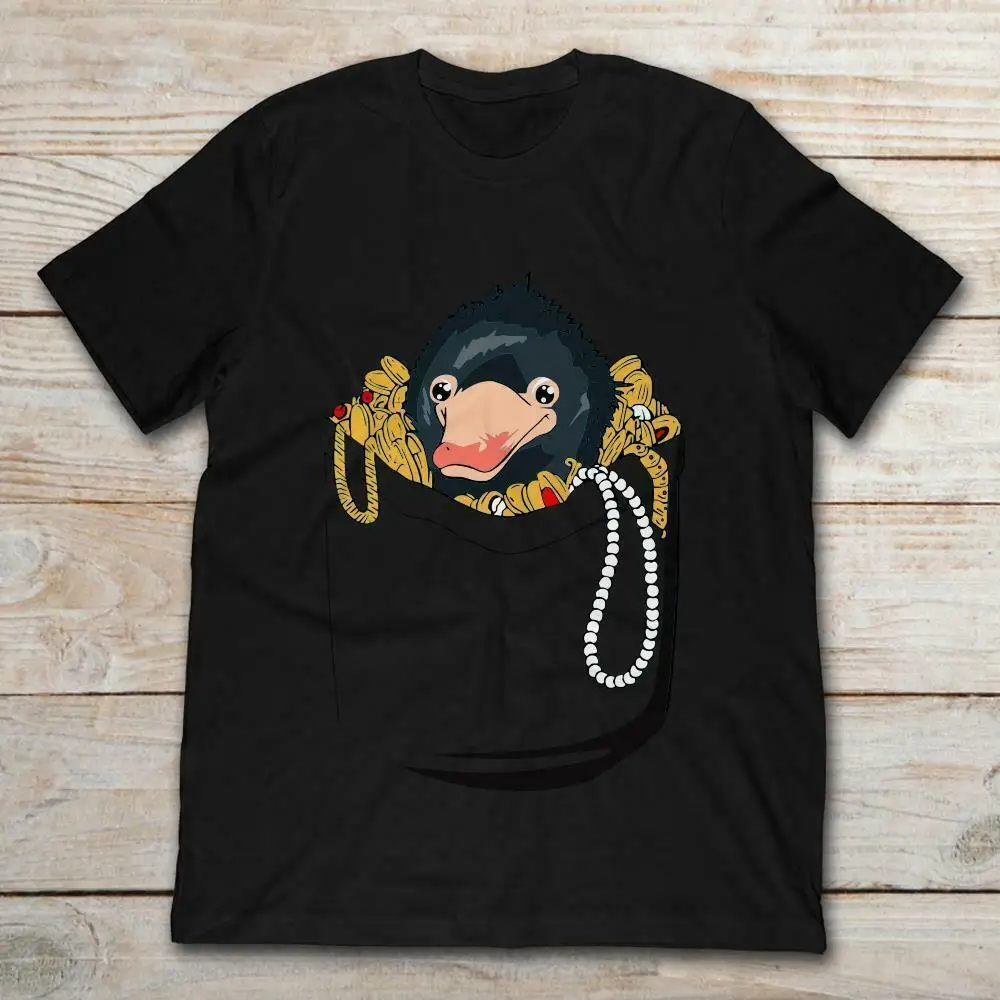 Niffler In Treasure забавная черная футболка S-3XL подарок для мужчин и женщин унисекс модная футболка Бесплатная доставка