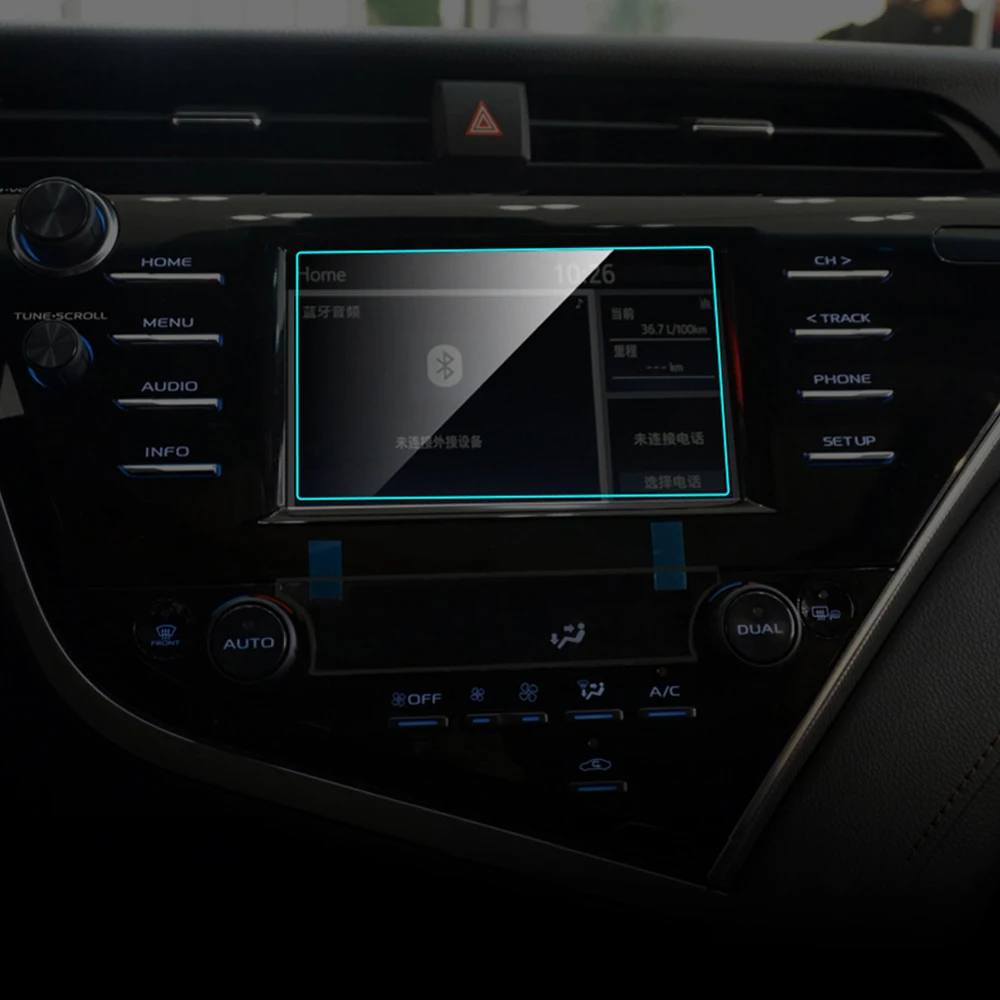 7 дюймов для Toyota Camry 2018 Автомобильный GPS-навигатор защита экрана Авто Интерьер