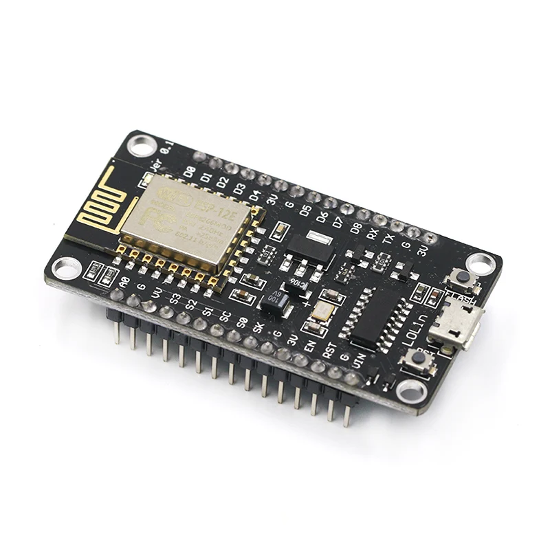 Беспроводной модуль NodeMcu v3 CH340 Lua wifi Интернет вещей макетная плата ESP8266 с pcb антенной и usb портом для Arduino