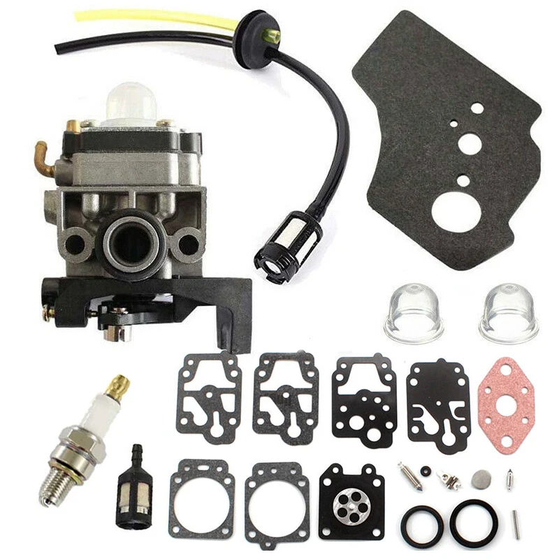 Carburetor For Honda GX25 GX25NT HHT25S 16100 Z0H 825 Repair Kit Spark