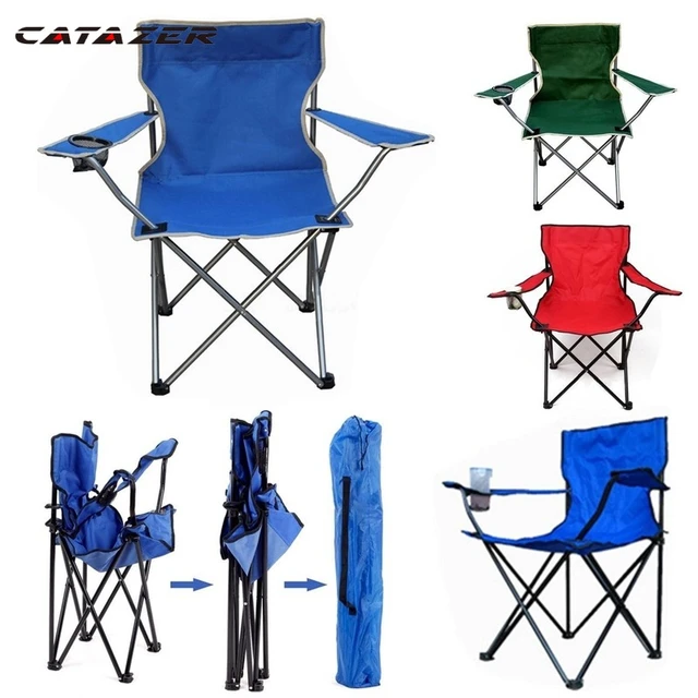 Light Folding Chair Camping Fishing Seat Portable Beach Garden Outdoor  Camping Leisure Picnic Beach Chair Tool - AliExpress