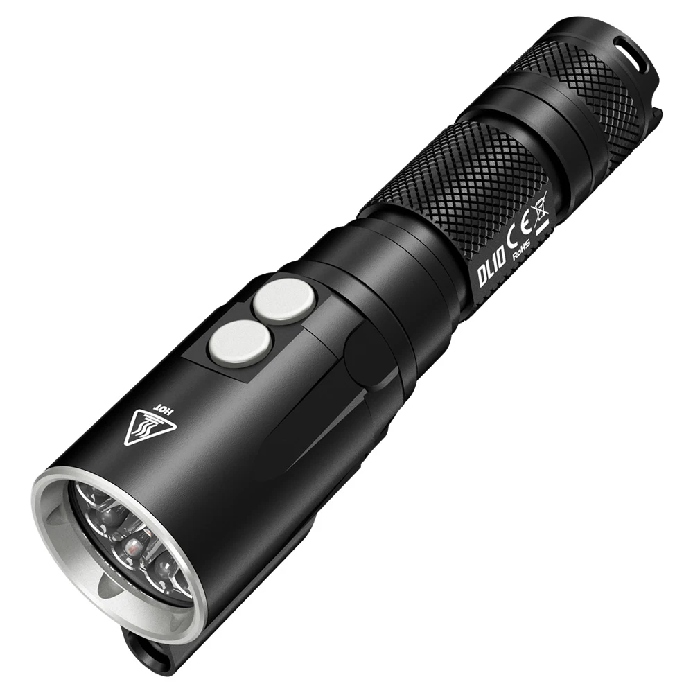 NITECORE DL10 Дайвинг флэш светильник XP L HI светодиодный максимум 1000 люмен луч бросок 223
