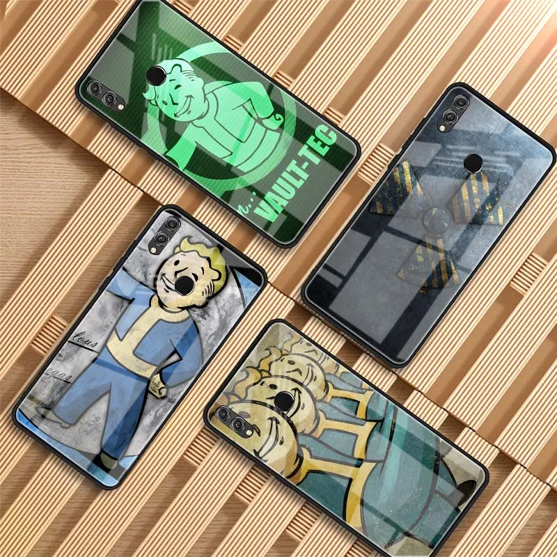 Чехол fallout из закаленного стекла для телефона Huawei P20 P30 lite PRO MATE 20 Honor 10 | Мобильные