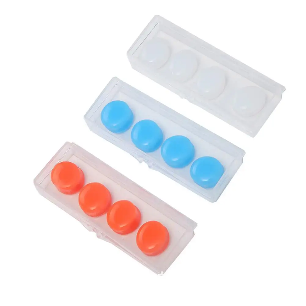 HiMISS Ear Plugs For Sleeping Swimming Waterproof Earplugs Soft Silicone Mud Ear Plug Noise Reduction Ear Protection Earplugs - Цвет: Золотой