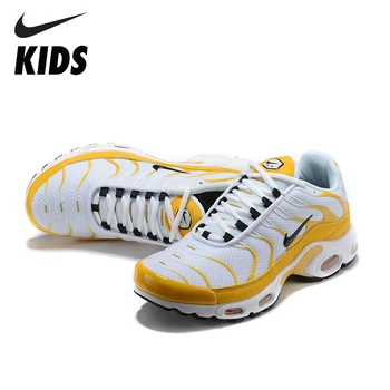 

Nike Original Air Max Tn Kids Shoes Breathable Parent-child Mens Running Shoes Outdoor Sports Sneakers Adult