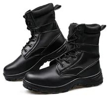 Защитная обувь со стальным носком; защитная обувь для мужчин; Рабочая обувь; мужская повседневная водонепроницаемая обувь хлопковая зимняя нескользящая обувь; DXZ089
