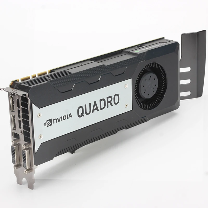 Leadtek NVIDIA Quadro K6000 12 ГБ GDDR5 профессиональная Графическая карта, высококачественный дизайн рендеринга, графическая карта, используемая как новая