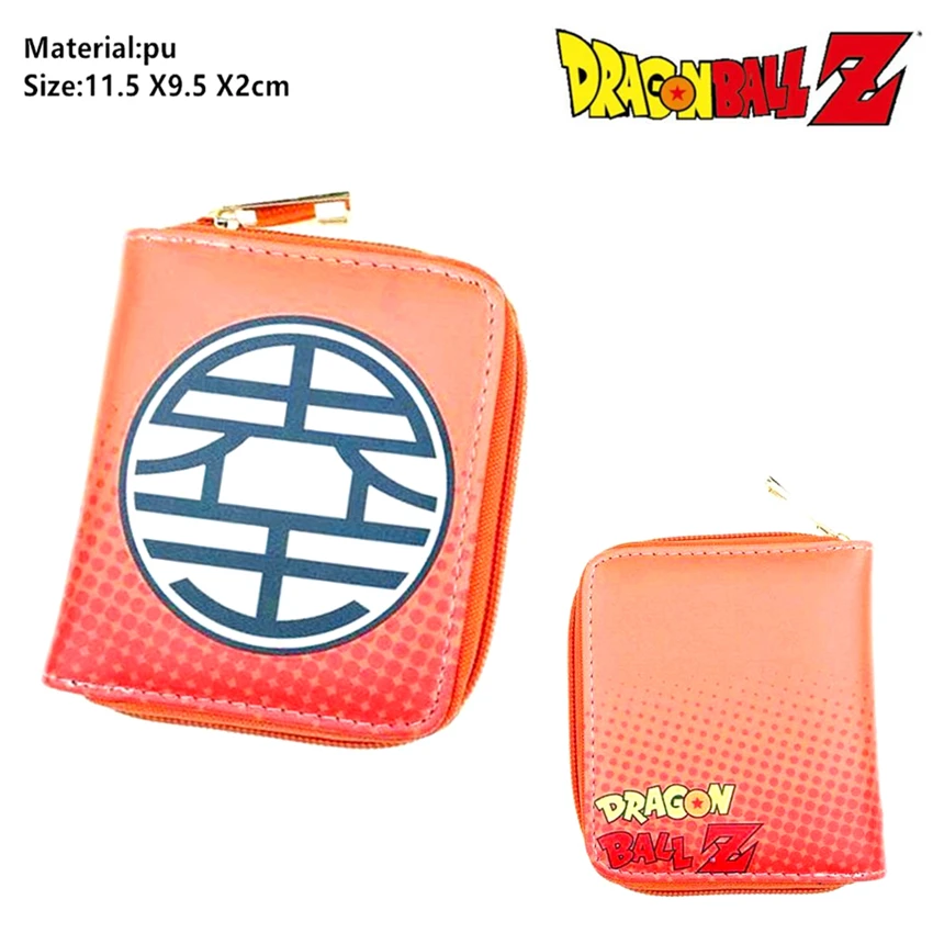 Аниме Dragon Ball Z Супер кожаный кошелек Goku Vegeta короткий Pu для мальчиков и девочек на молнии Держатель для карт женский мини маленький кошелек для монет сумочка - Цвет: I