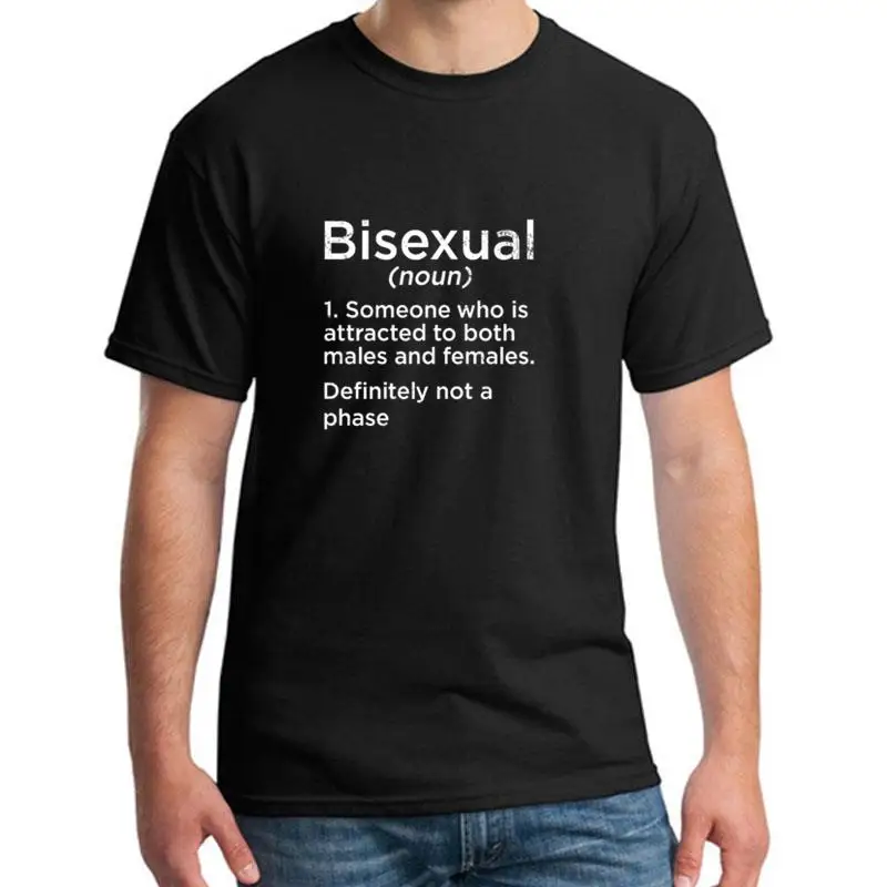 

Cute Bisexual Definition Shirt Lgbt Pride tshirt big size s~90xL Comical simpsons Hipster mens tee t shirts