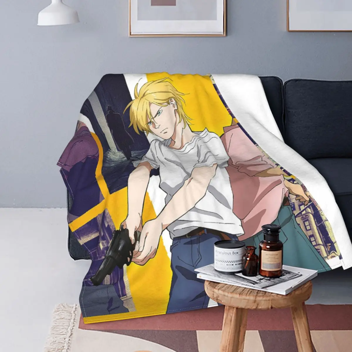 Anime Body Pillow Banana Fish, Anime Banana Fish Ash Lynx