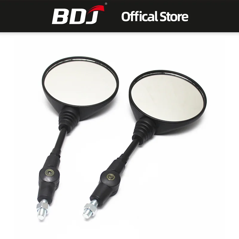 BDJ Универсальный складной мотоцикл боковое зеркало заднего вида для Yamaha Honda Kawasaki KTM 10 мм