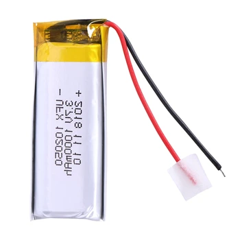 

1000mah lithium-ion polymer battery 3.7 V 102050 For MP3 MP4 MP5 GPS KTV household battery amplifier audio computer Micro-phone