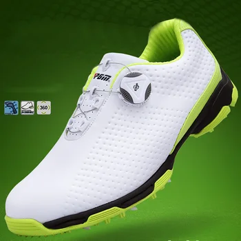 

Waterproof Golf Shoes Breathable Non-slip Microfiber Fabric Athletic Training