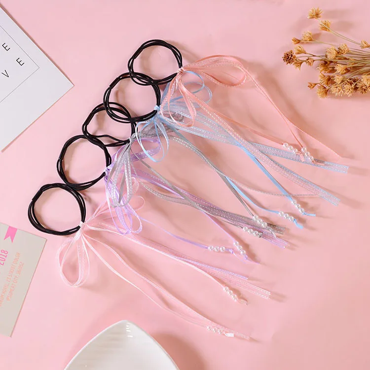 Faixas de Cabelo Fita Bowknot Elasticidade Elástico