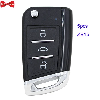 

KEYDIY 5pcs ZB15 Universal Smart Remote for KD-X2 KD Key Remote Replacement Fit More than 2000 Models