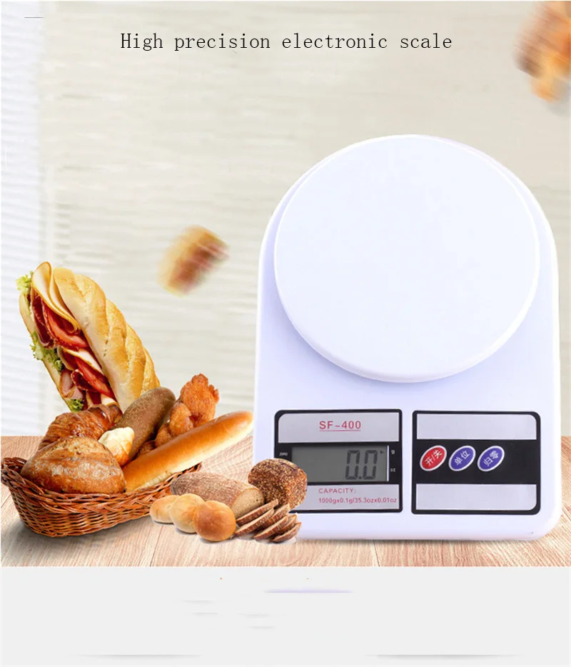 

7kg/1g Portable Precision LED Digital Electronic Scales Kitchen Electronic Scales Baking Food Measuring Gram Weight Scales