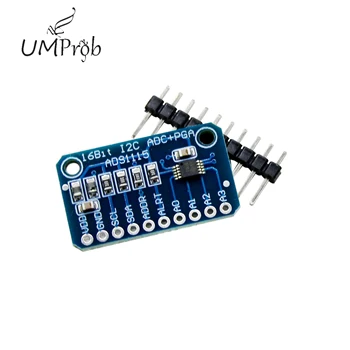 

ADS1115 Ultra-Compact 16-Bit Precision Analog-to-Digital Converter ADC Development Board Module