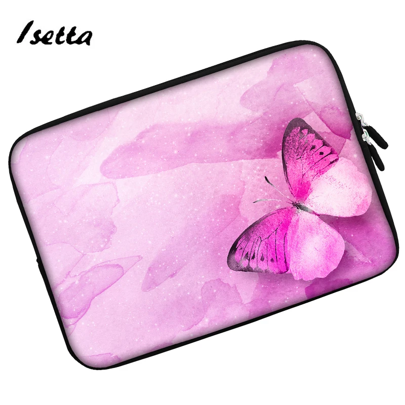 F Чехол для ноутбука разных размеров, неопреновый чехол для ноутбука, компьютера, карманного планшета, сумка для переноски с рисунками из мультфильмов - Цвет: F