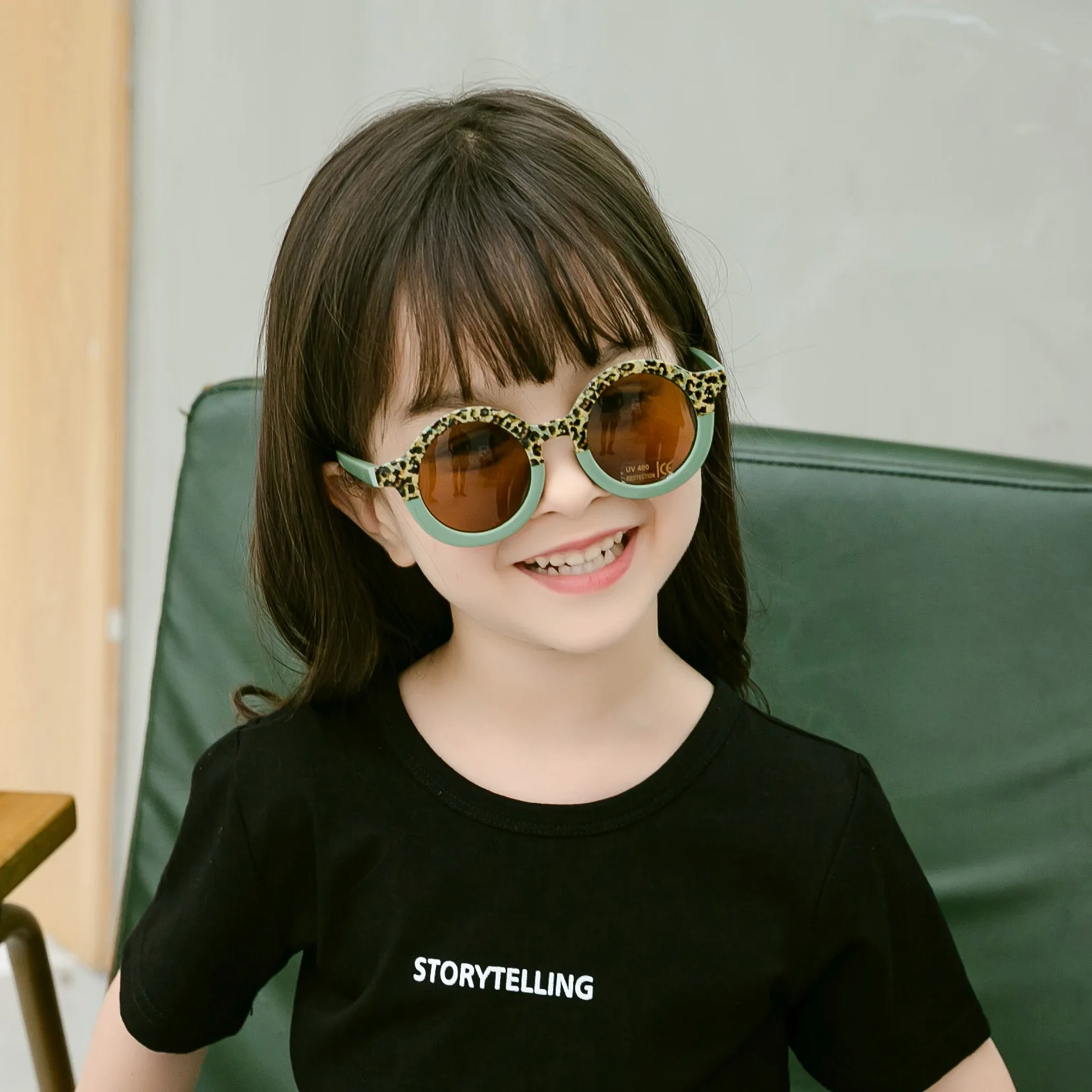 baby glasses 8146 Children Sunglasses Frosted Glasses New 1-8 Year Old Baby Decorative Sunglasses Trendy Boys and Girls Sunglasses custom baby accessories