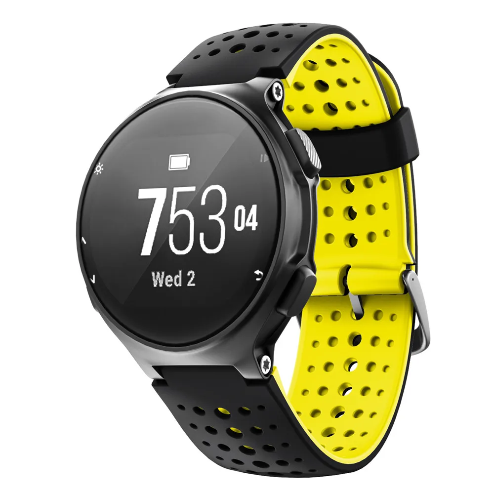 Ремешок силиконовый для смарт-часов Garmin Forerunner220 230 235 620 630 735XT 22 мм | Электроника
