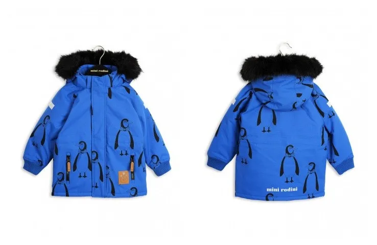 INS Hot Selling CHILDREN'S Cotton Clothes Autumn And Winter New Style Mini Men And Women Baby Printed Windproof Snow Ski Su