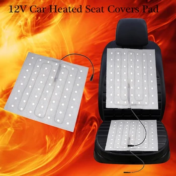 

1Pcs 12V Universal Car Heated Seat Covers Pad Heated Auto Pad Winter Warmer