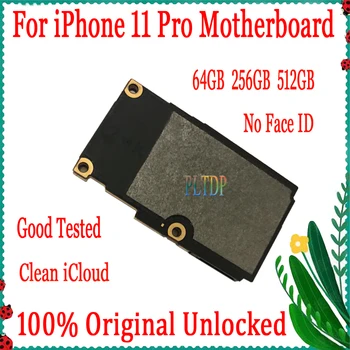 

Factory unlock For iPhone 11 Pro 64GB 256GB 512GB Motherboard With/without Face ID free icloud 100% Original Logic Board