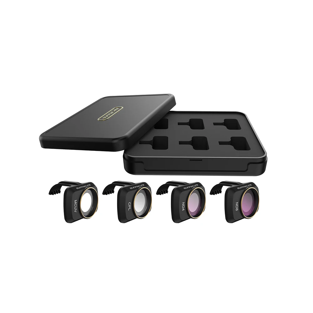 Аксессуары для дрона для DJI Mavic 6 шт./компл. DJI Mavic Мини УФ фильтры ND CPL 4/8/16/32 NDPL комплект Камера Комплект фильтров для объектива - Цвет: 4 in 1 Set