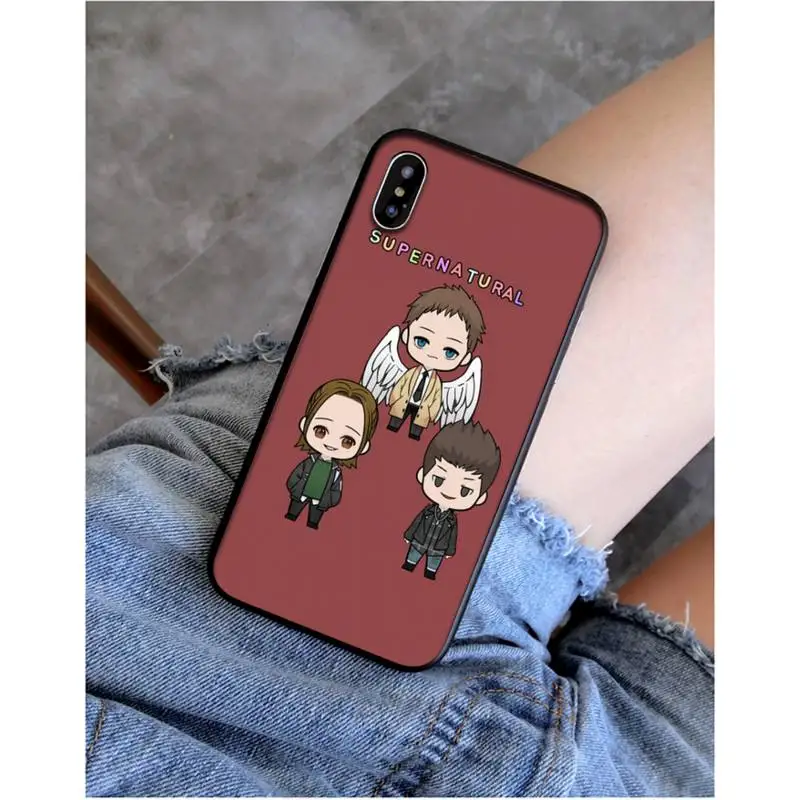 Yinuoda American TV Supernatural TPU Soft Silicone Phone Case Cover for iPhone 11 pro XS MAX 8 7 6 6S Plus X 5 5S SE XR SE2020