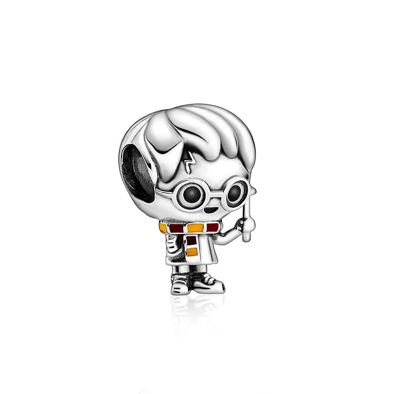 Стиль Harry Magic Charm Fit Pandora браслет и браслет прекрасный брелок из бисера DIY Ювелирные изделия