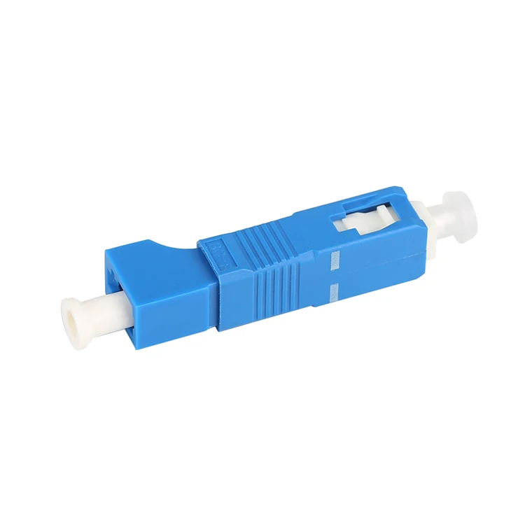 

SC-LC Connector/Adapter SC-LC fiber adapter 1.25mm LC/UPC(Female) SC/UPC(Male) SM 9/125 Hybrid Adapter