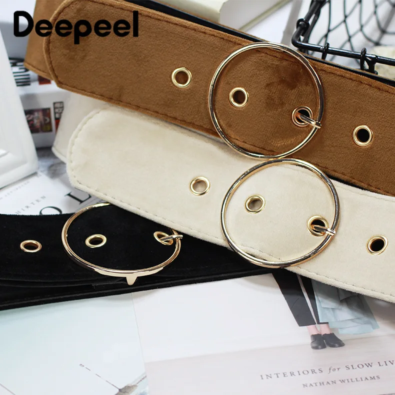 Deepeel, 1 шт., 6,2 см* 102 см, осенние и зимние шерстяные широкие пояса, женское платье с поясом, куртка, Высококачественная юбка с модным поясом YK672