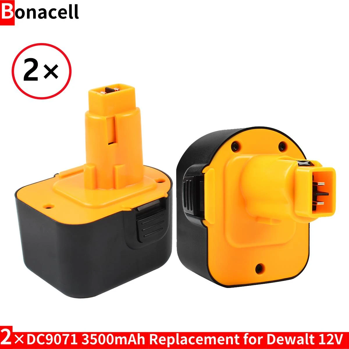 3.5Ah DC9071 Replacement for Dewalt 12V XRP Battery DW9071 DW9072 DE9037 DE9071 DE9072 DE9074