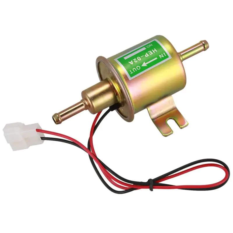 12V электрический топливный насос встроенный бензиновый низкая Pressupe Hep-02A