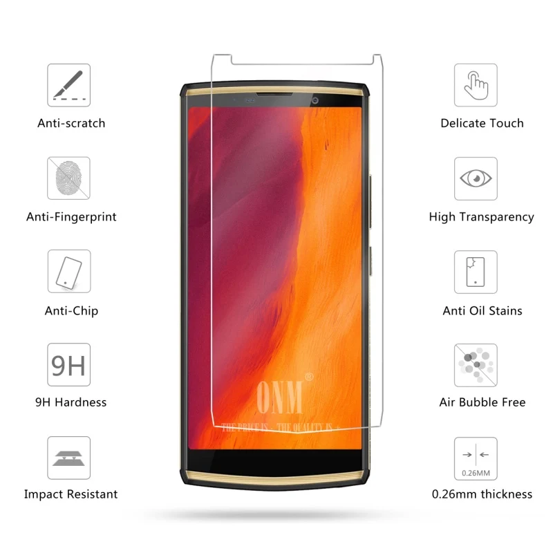 10 шт закаленное стекло для OUKITEL K7 PRO стекло протектор экрана 2.5D 9H закаленное стекло для OUKITEL K7 профессиональная защитная пленка